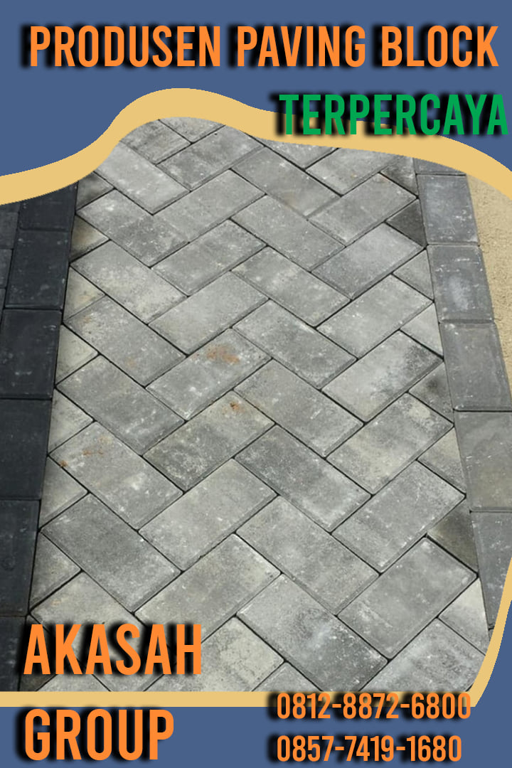 Pabrik Produsen Jasa Pemasangan Paving Block Conblock Tipe Holland Bata Berkualitas Harga Murah